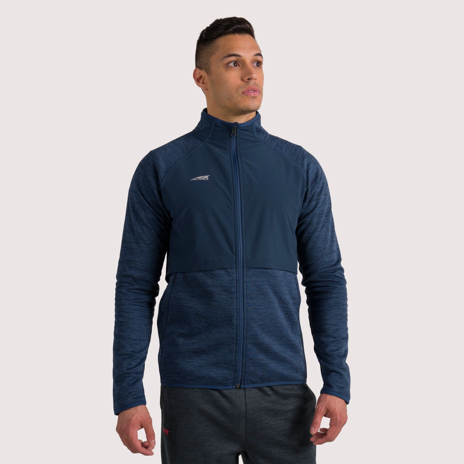 Altra Everyday Hybrid Laufjacke Herren Blau | Deutschland-28165499