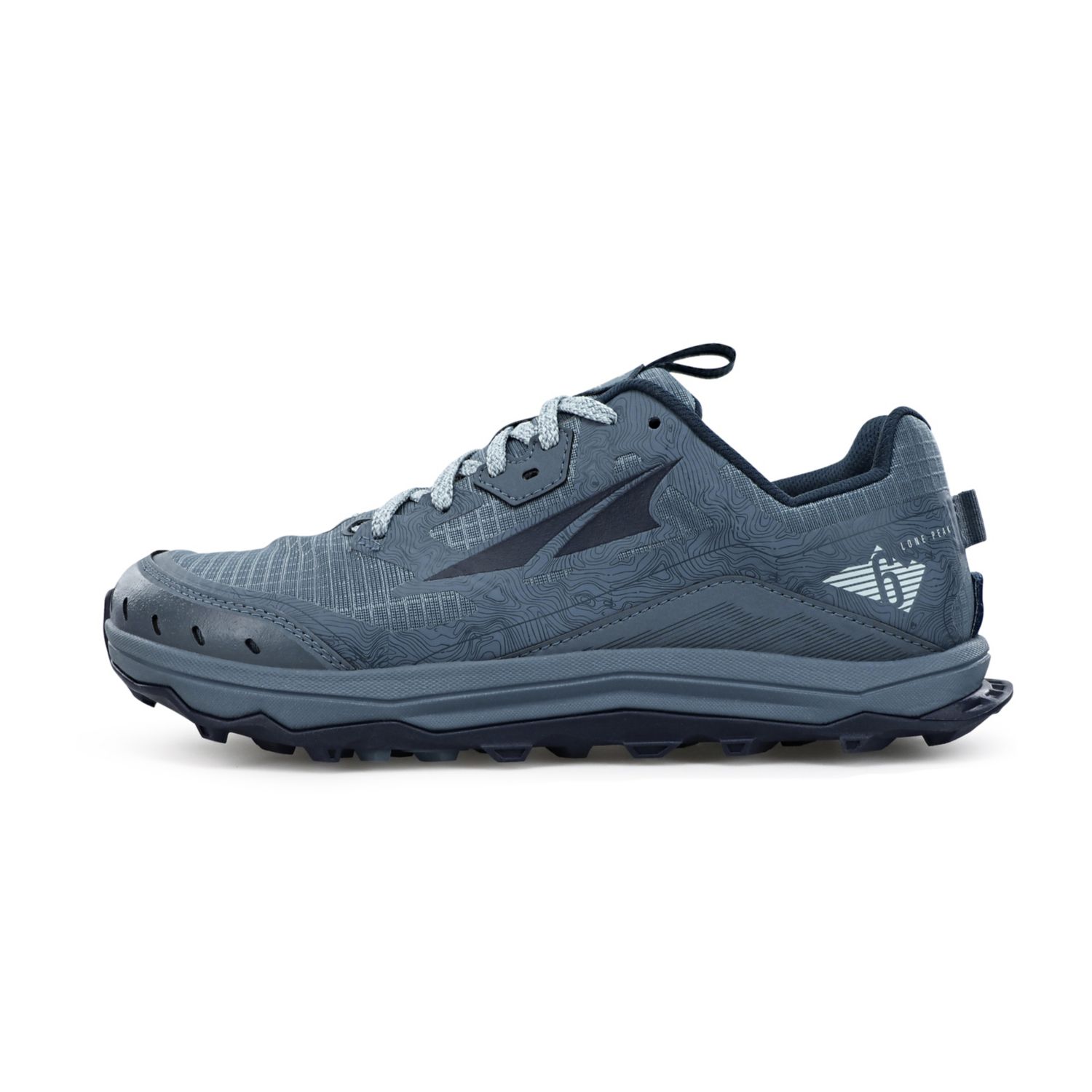 Altra Lone Peak 6 Trailrunning Schuhe Damen Navy Hellblau | Deutschland-01234799