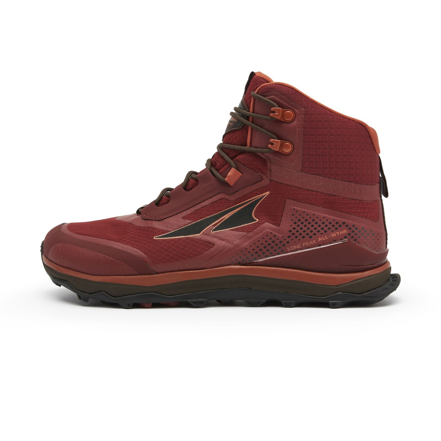 Altra Lone Peak All-wthr Mid Wanderstiefel Herren Bordeaux | Deutschland-61073929