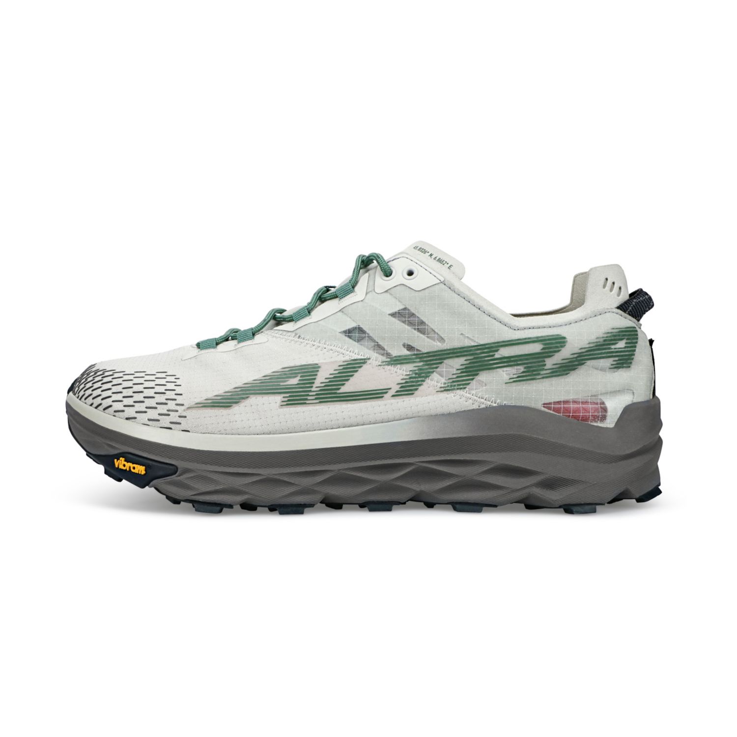 Altra Mont Blanc Trailrunning Schuhe Herren Grau Grün | Deutschland-47985369