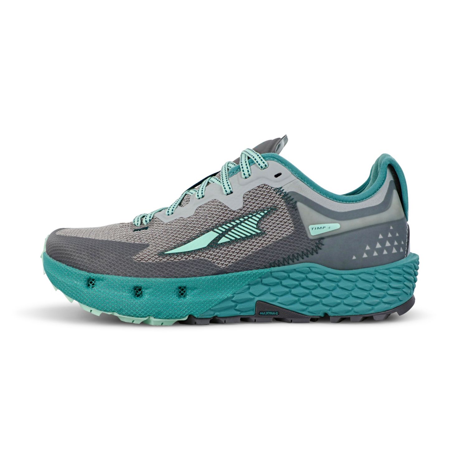 Altra Timp 4 Trailrunning Schuhe Damen Grau Türkis | Deutschland-41395789