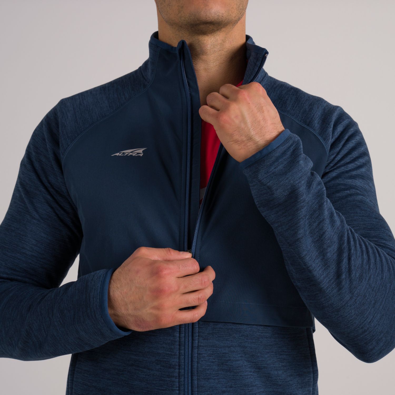 Altra Everyday Hybrid Laufjacke Herren Blau | Deutschland-28165499