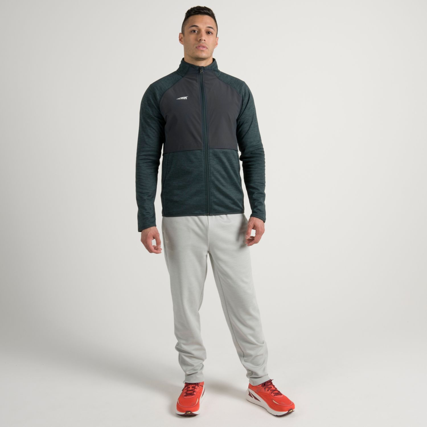 Altra Everyday Hybrid Laufjacke Herren Dunkelgrün | Deutschland-15867939