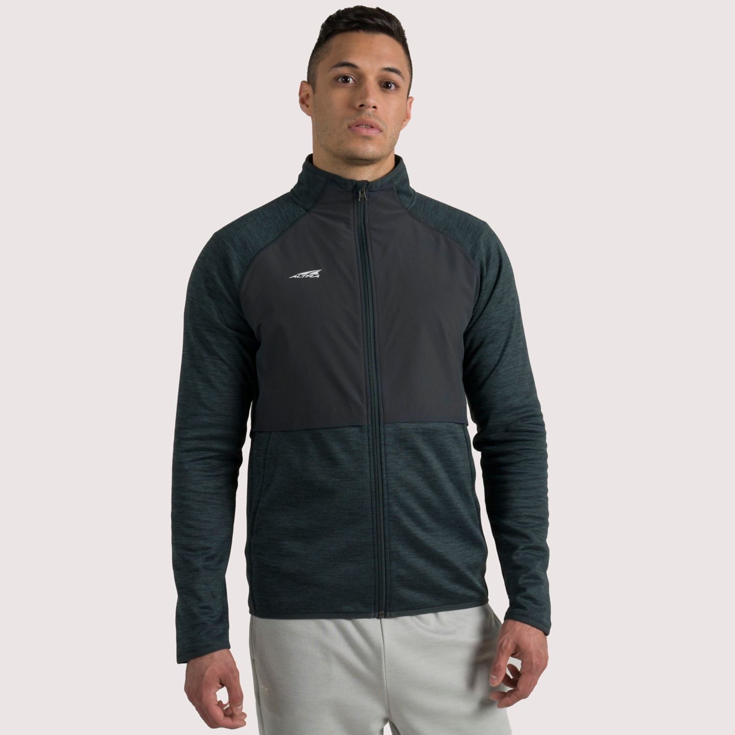 Altra Everyday Hybrid Laufjacke Herren Dunkelgrün | Deutschland-15867939