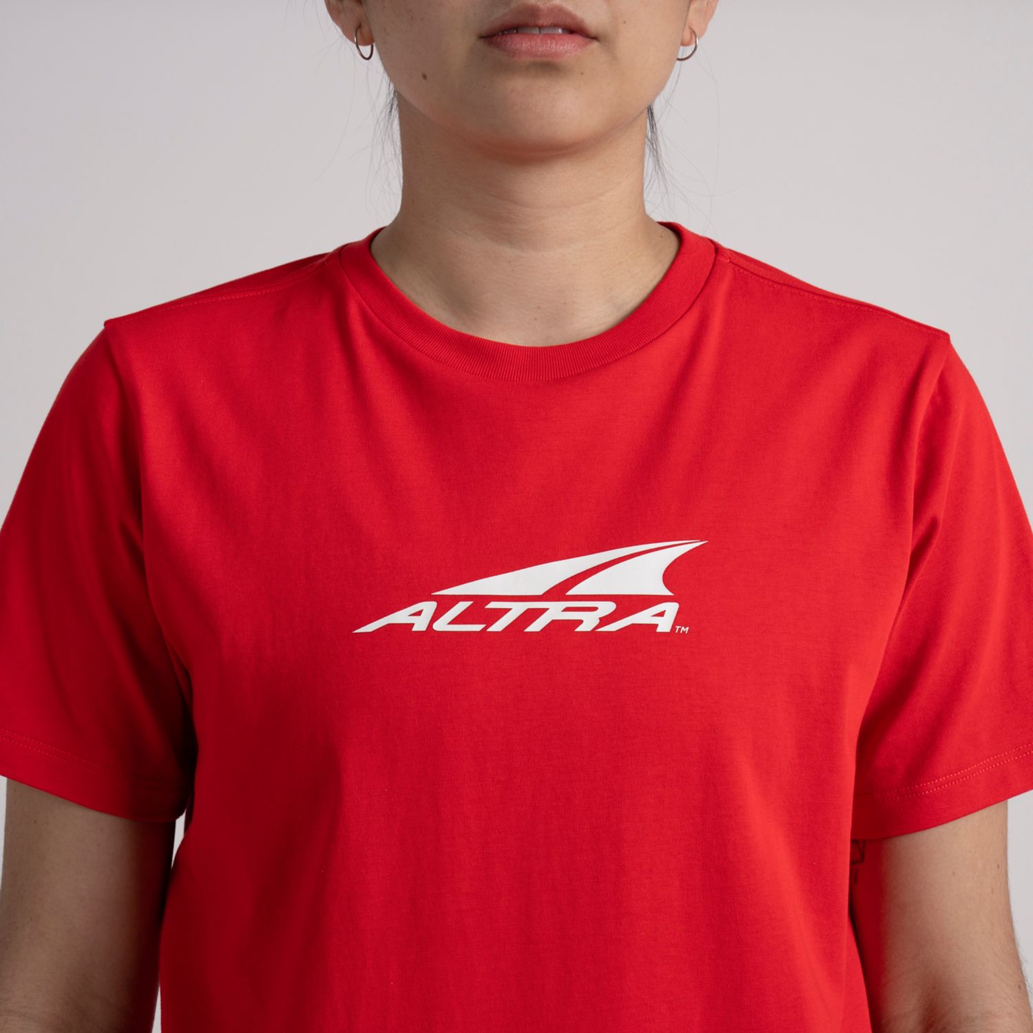 Altra Everyday Recycled T-shirts Damen Rot | Deutschland-98034269