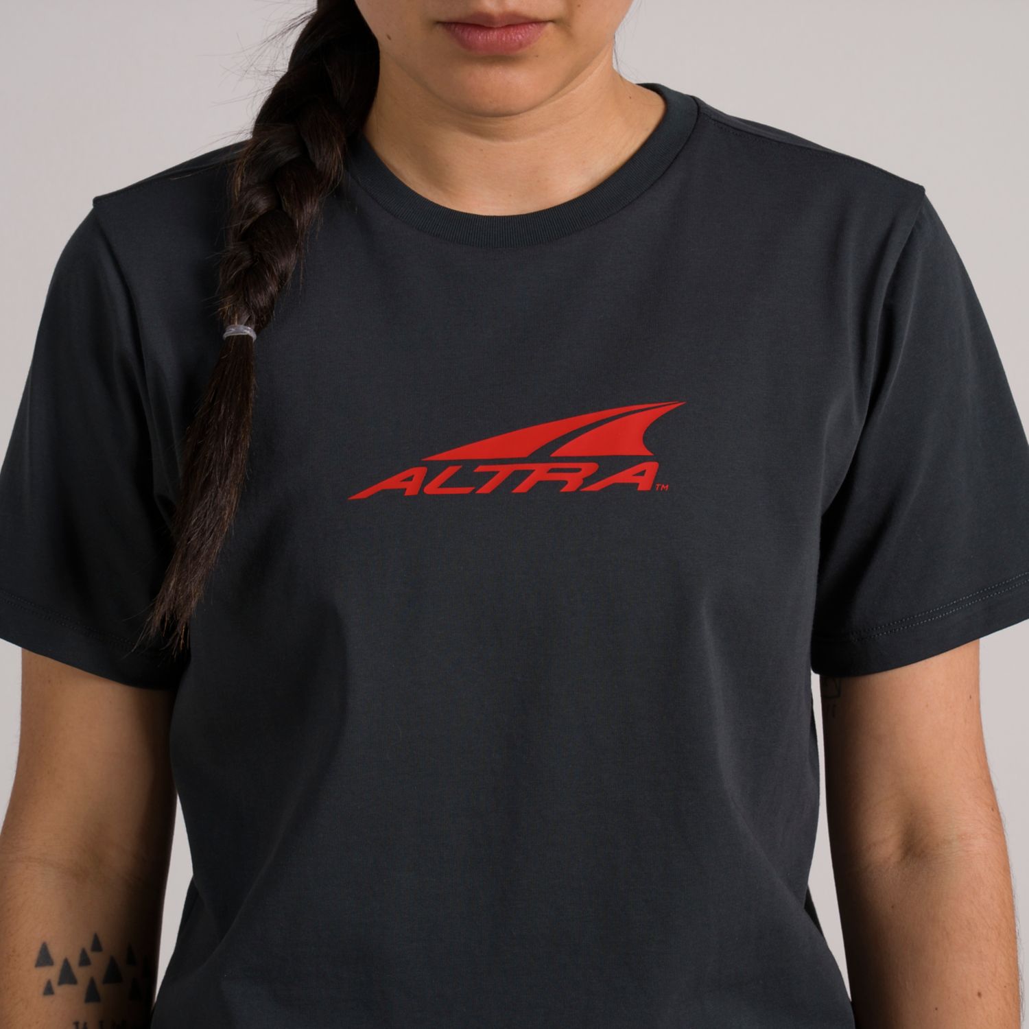 Altra Everyday Recycled T-shirts Damen Schwarz | Deutschland-90217549