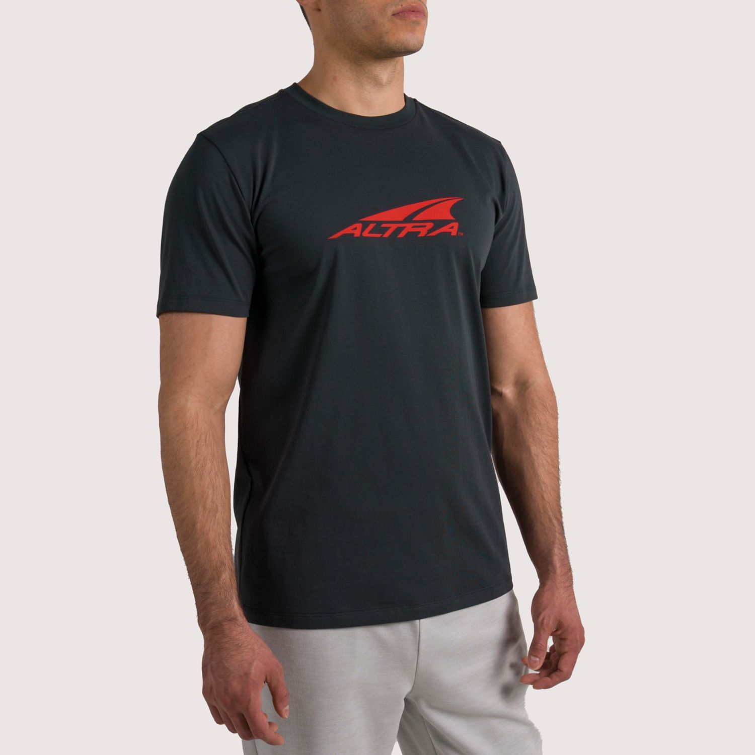 Altra Everyday Recycled T-shirts Herren Schwarz | Deutschland-32597409