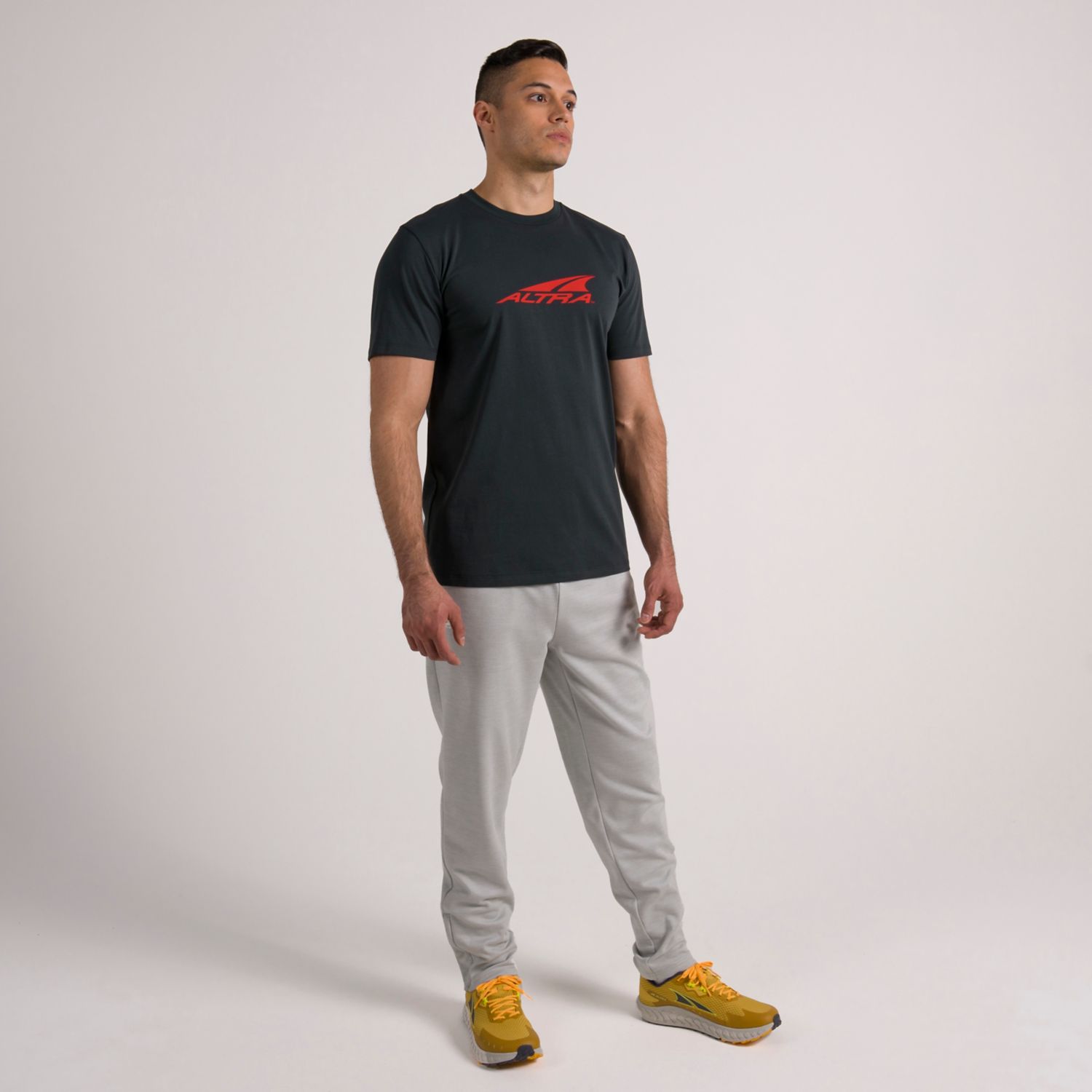 Altra Everyday Recycled T-shirts Herren Schwarz | Deutschland-32597409