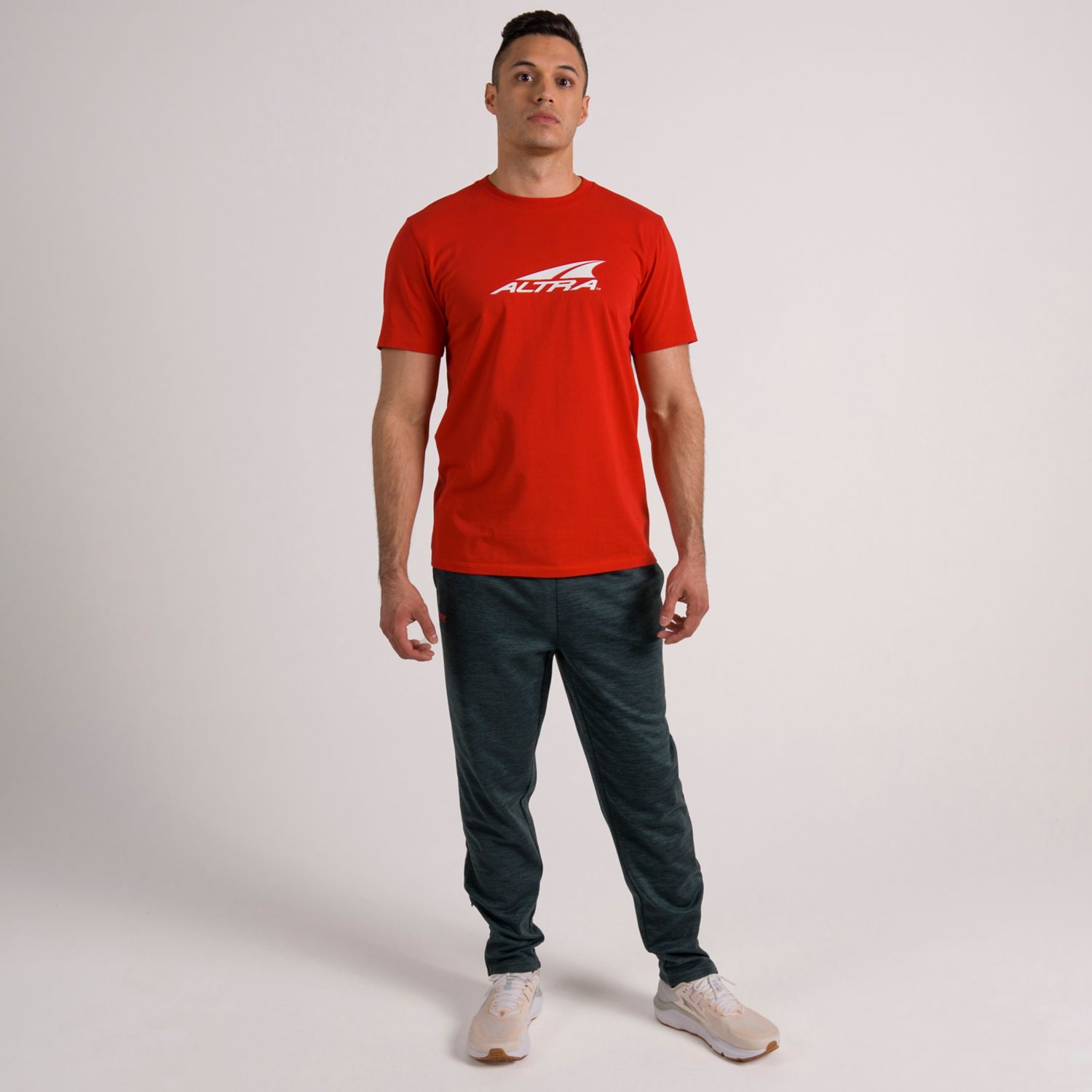 Altra Everyday Recycled T-shirts Herren Rot | Deutschland-76509139