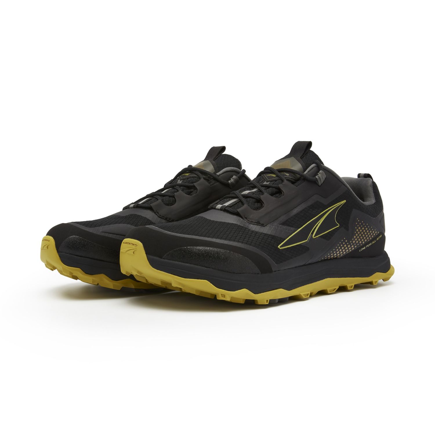 Altra Lone Peak All-wthr Low Trailrunning Schuhe Herren Schwarz Gelb | Deutschland-36147589