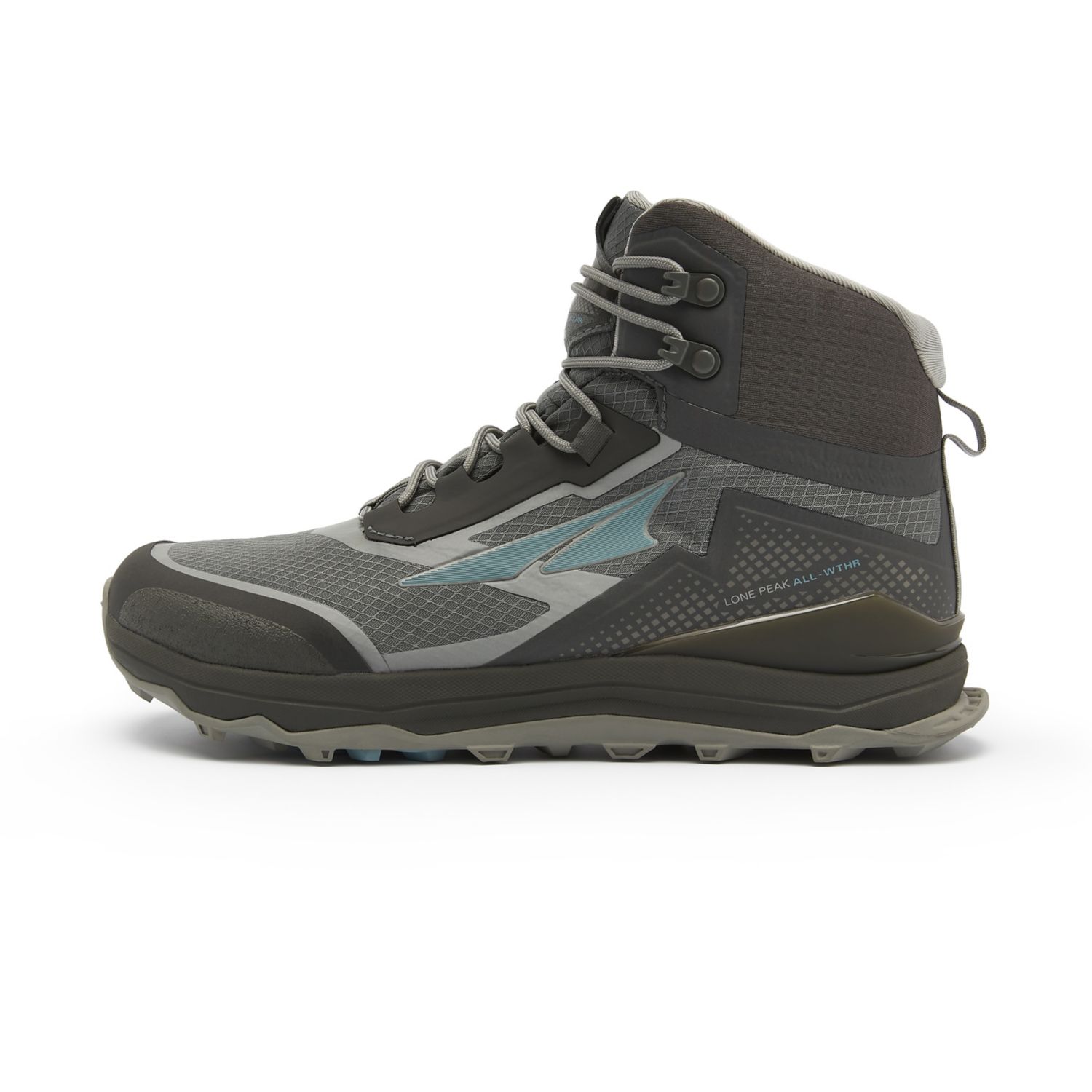 Altra Lone Peak All-wthr Mid Wanderstiefel Damen Grau Grün | Deutschland-59682709