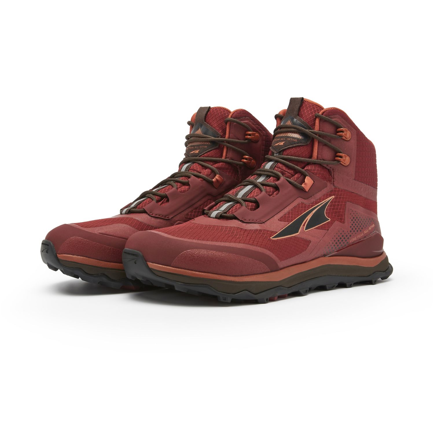 Altra Lone Peak All-wthr Mid Wanderstiefel Herren Bordeaux | Deutschland-61073929