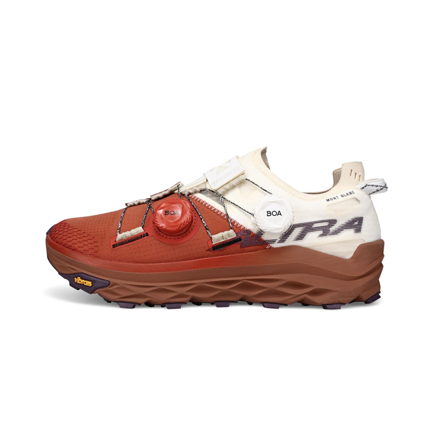 Altra Mont Blanc Boa Trailrunning Schuhe Damen Bordeaux | Deutschland-54273919