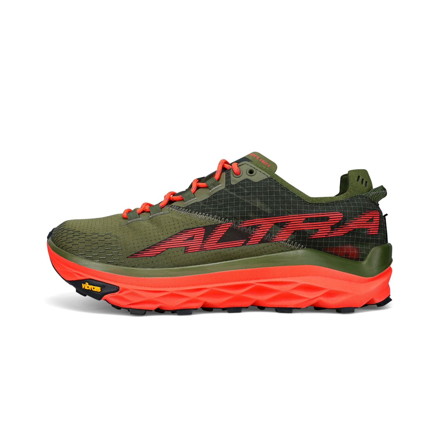 Altra Mont Blanc Trailrunning Schuhe Herren Olivgrün | Deutschland-31750469