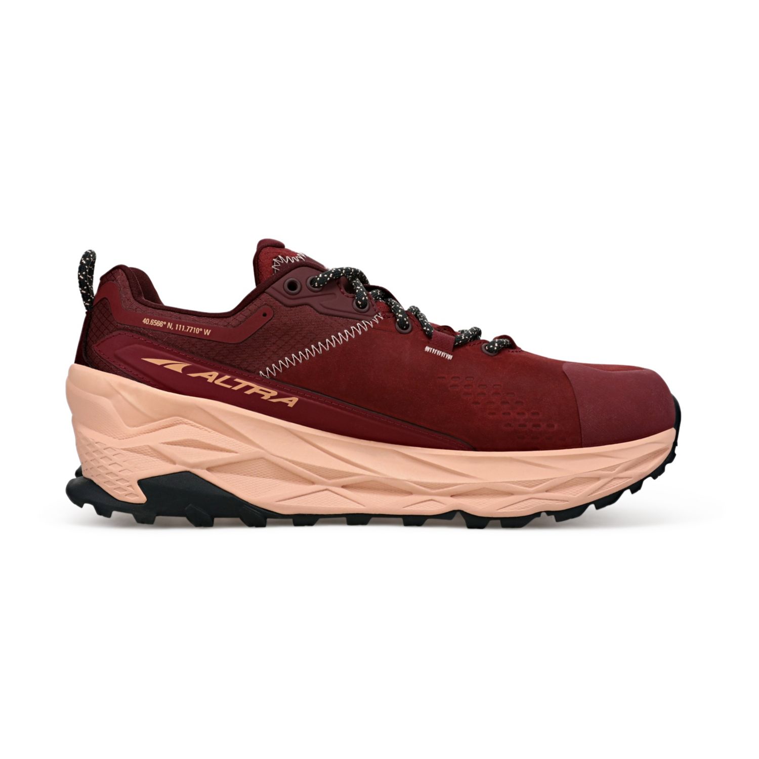 Altra Olympus 5 Hike Low Gtx Wanderschuhe Damen Bordeaux | Deutschland-37526909