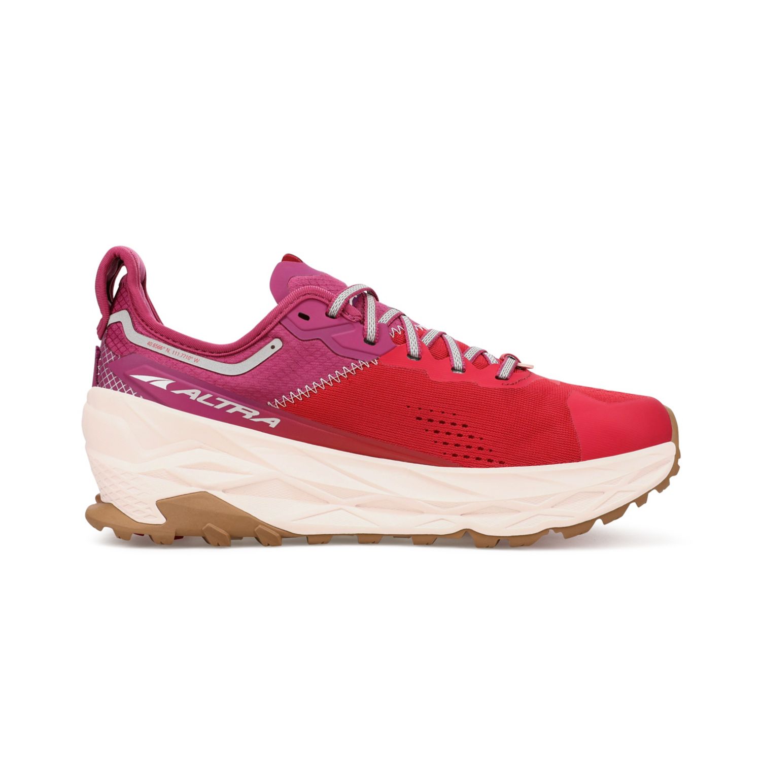 Altra Olympus 5 Trailrunning Schuhe Damen Rot Lila | Deutschland-32907469