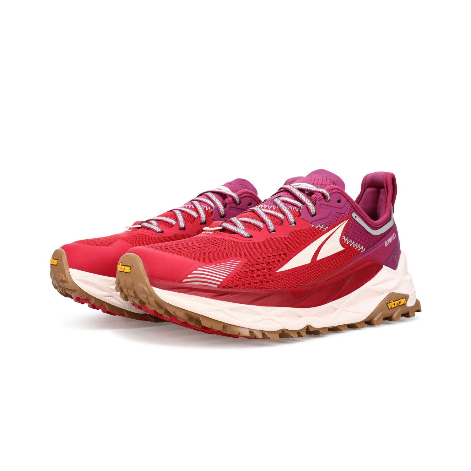 Altra Olympus 5 Trailrunning Schuhe Damen Rot Lila | Deutschland-32907469