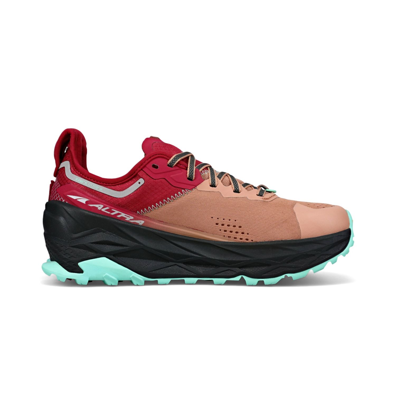 Altra Olympus 5 Trailrunning Schuhe Damen Braun Rot | Deutschland-46513879