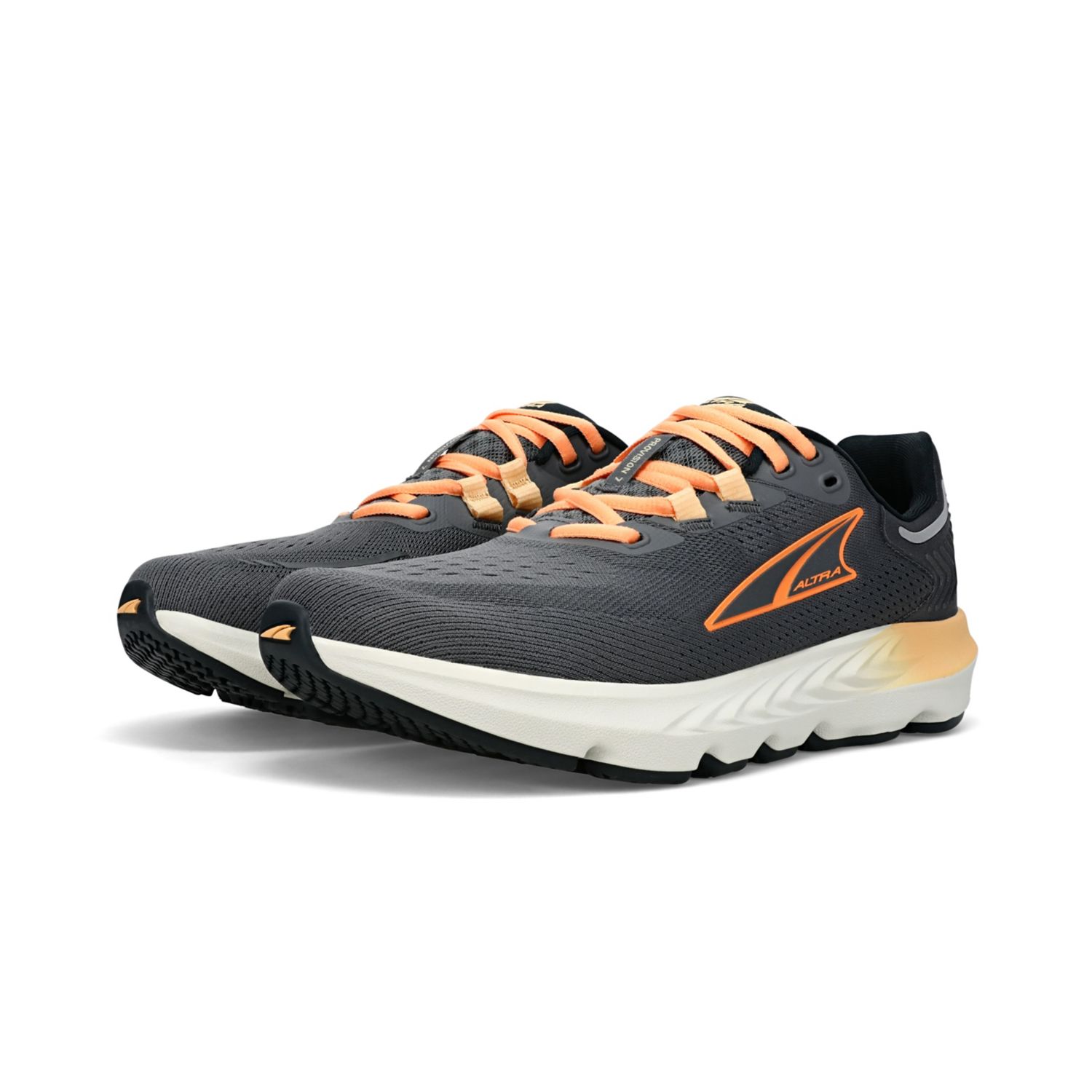 Altra Provision 7 Straßenlaufschuhe Damen Grau Orange | Deutschland-29078469