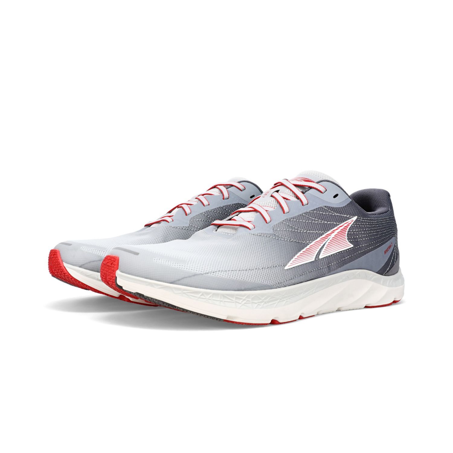 Altra Rivera 2 Wanderschuhe Herren Hellgrau Rot | Deutschland-43872699