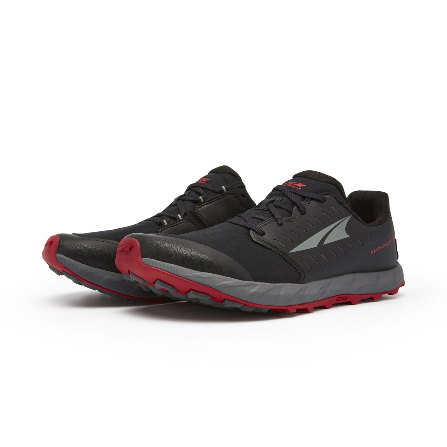 Altra Superior 5 Trailrunning Schuhe Herren Schwarz Rot | Deutschland-46915219