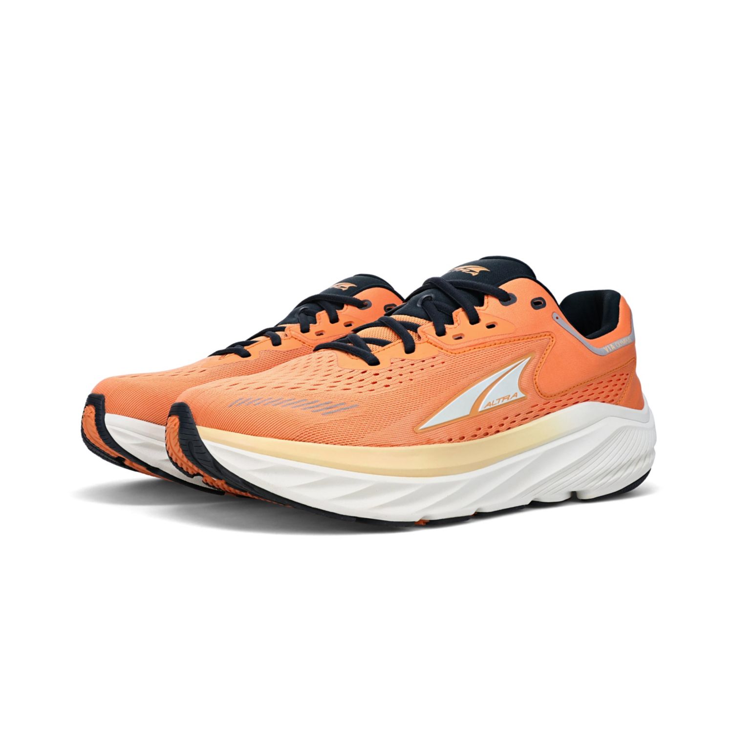 Altra Via Olympus Wanderschuhe Herren Schwarz Orange | Deutschland-84392759