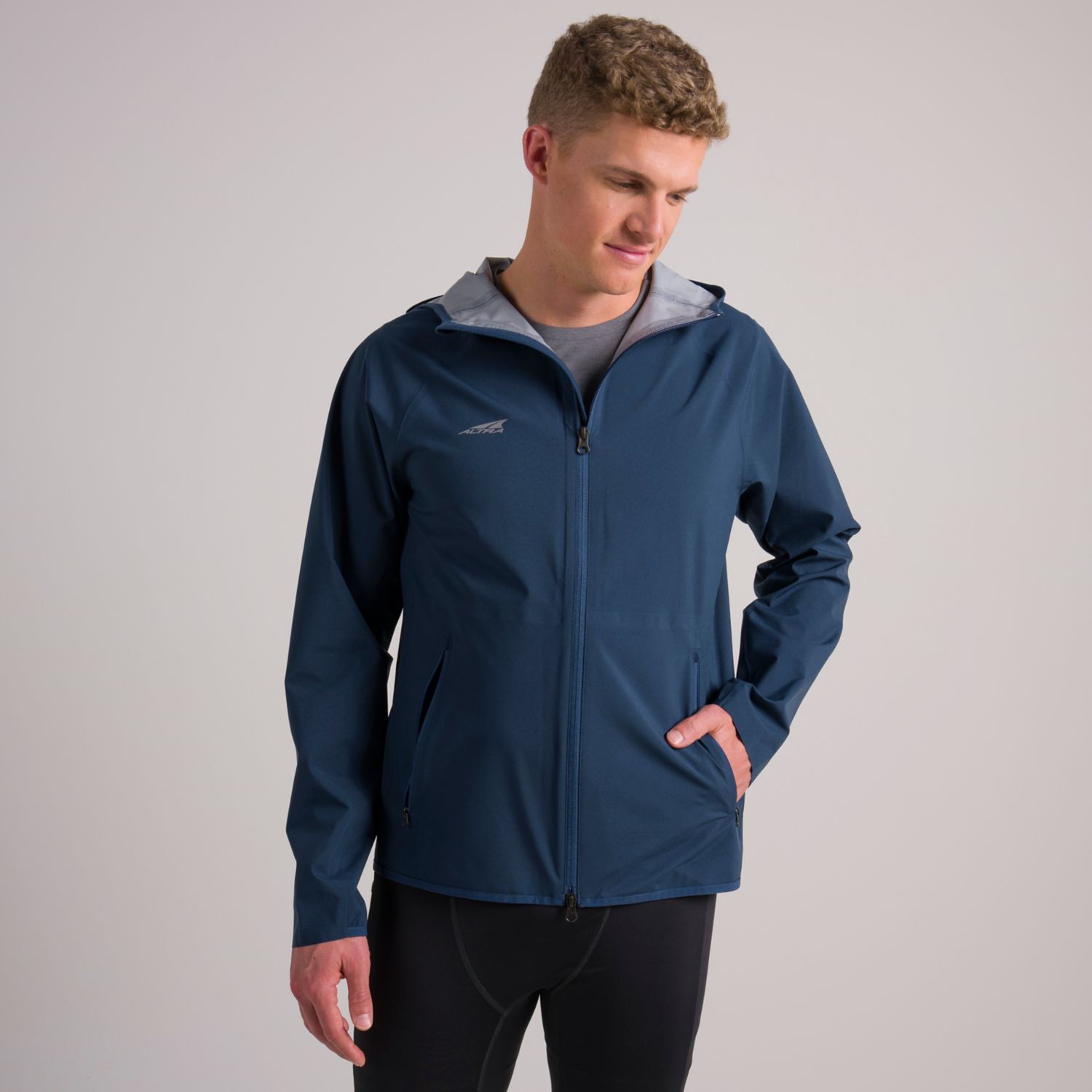 Altra Wasserdichte Laufjacke Herren Blau | Deutschland-23704659