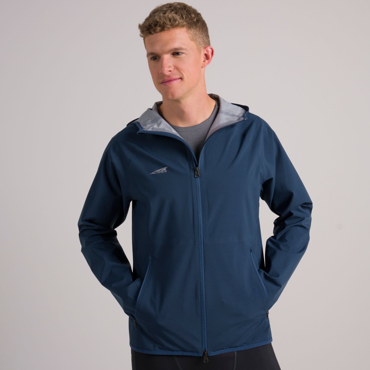 Altra Wasserdichte Laufjacke Herren Blau | Deutschland-23704659