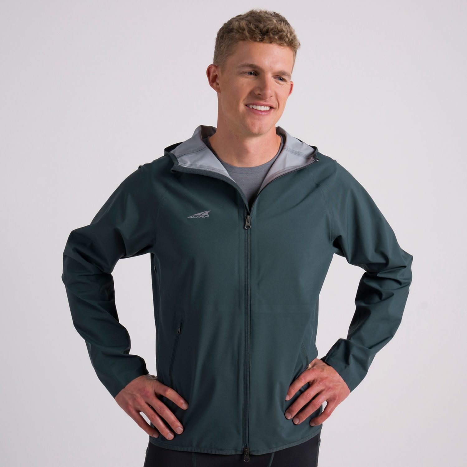 Altra Wasserdichte Laufjacke Herren Dunkelgrün | Deutschland-61534909