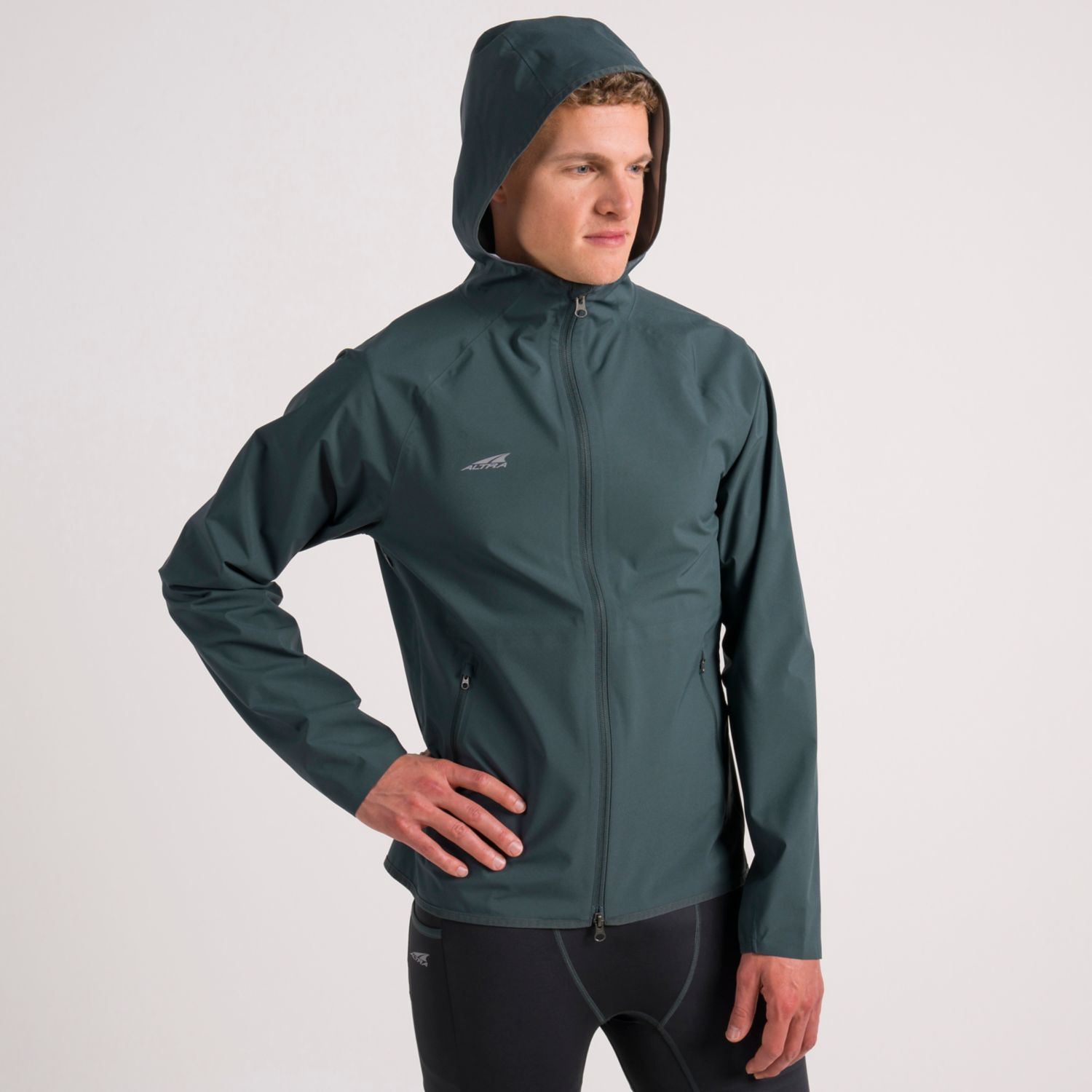 Altra Wasserdichte Laufjacke Herren Dunkelgrün | Deutschland-61534909